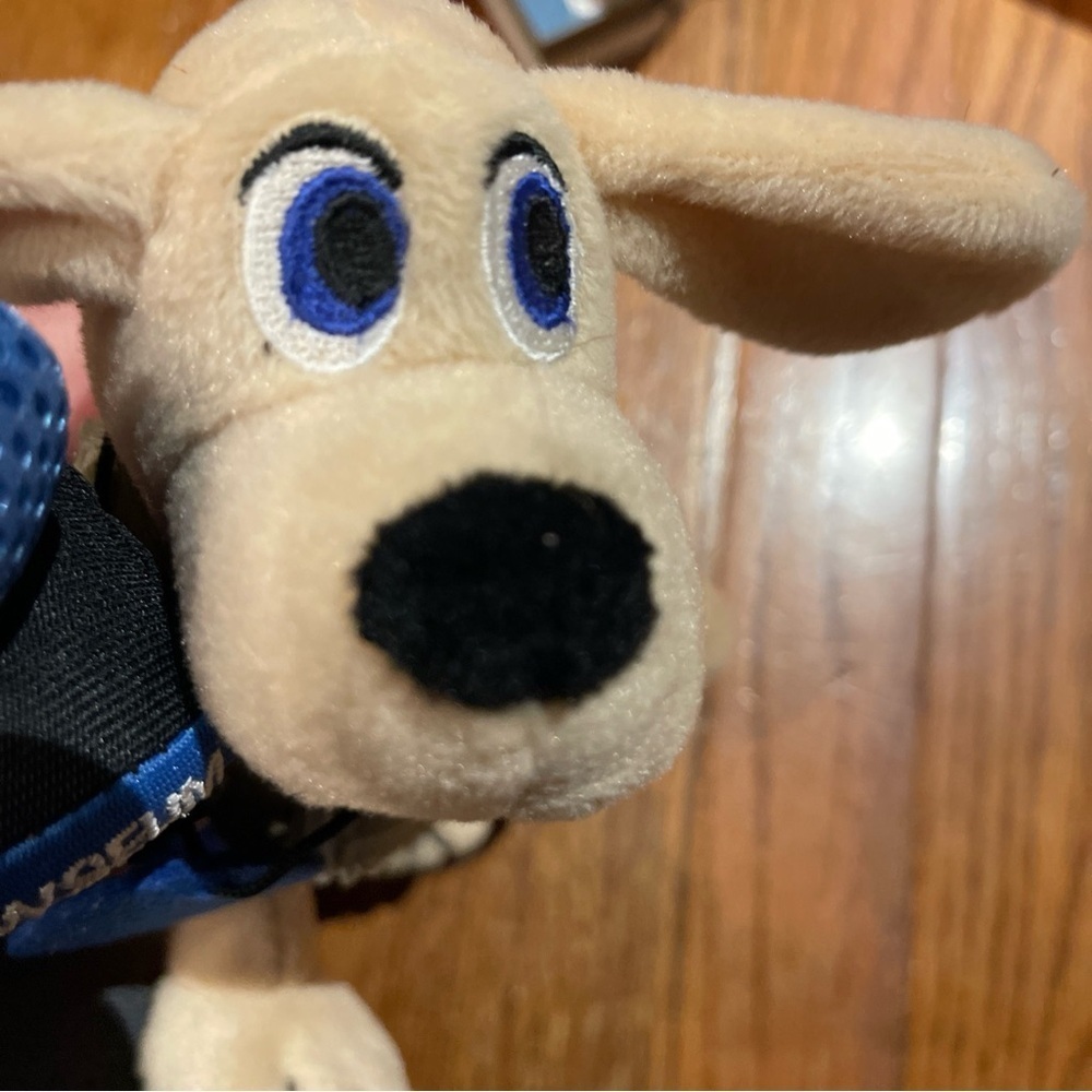 News Hound Dog Reporter 7” Plush Stuffed Animal Washington DC Museum Newseum